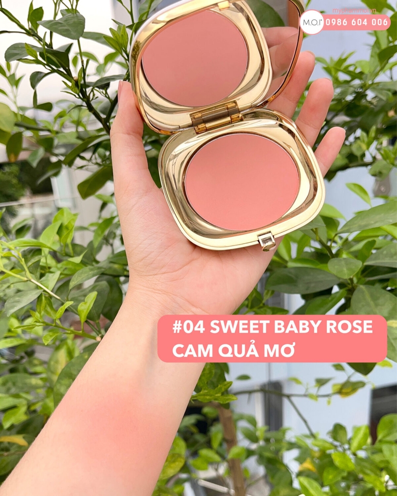 PHẤN MÁ HỒNG M.O.I PHIÊN BẢN MÙA LỄ HỘI No.4 – Sweet Baby Rose – Cam Quả Mơ