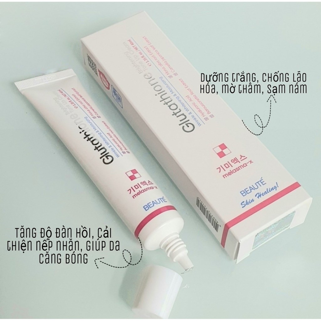 Kem Dưỡng Trắng Da Melasma Glutathione - Dạng Tuýp-hàn