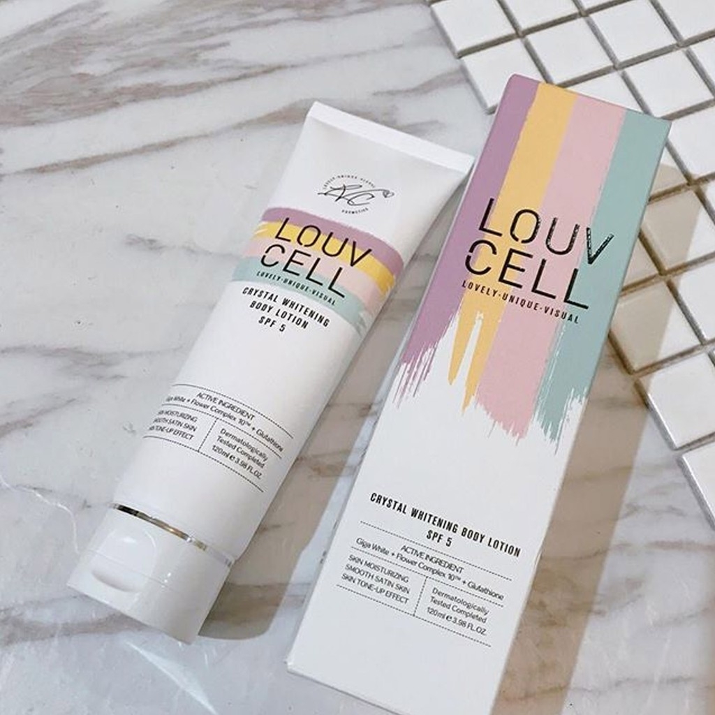 Kem Lên Tone Body - LOUV CELL TUÝP 120ML-hàn