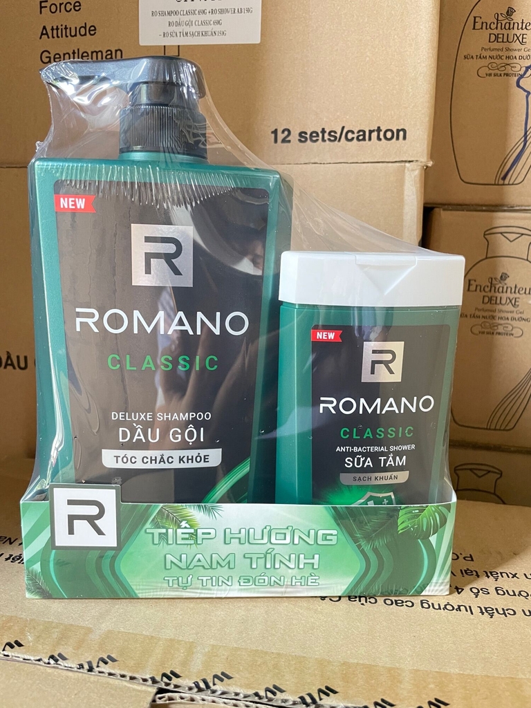 DẦU GỘI ROMANO