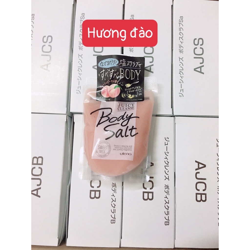 Muối tắm tẩy tế bào chết Juicy Body Salt Nhật