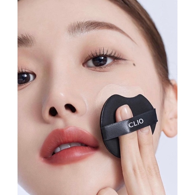 Phấn nước Clio HỘP VUÔNG - Vỏ đen-hàn