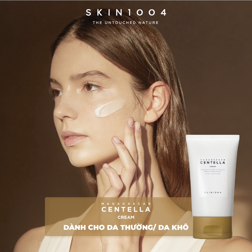 Kem Dưỡng Rau Má - Trị Mụn Madagascar Centella Cream ( BLANCING )-hàn