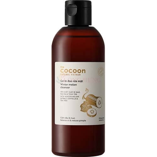 Gel bí đao rửa mặt Cocoon sạch sâu da, loại bỏ mọi bụi bẩn 500ML