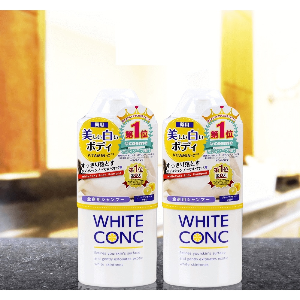 Sữa tắm trắng da toàn thân White CONC Nhật Bản chính hãng - Chai 360ml