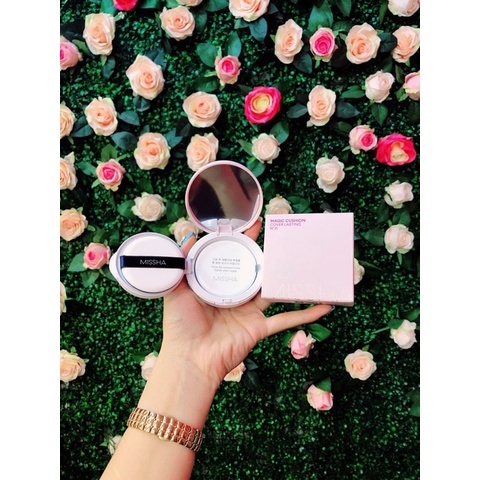 Phấn nước Missha Magic Cushion 1 lõi VỎ HỒNG-hàn