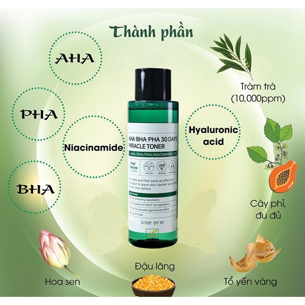 Some By Mi - Nước Hoa Hồng Mụn AHA 150ML