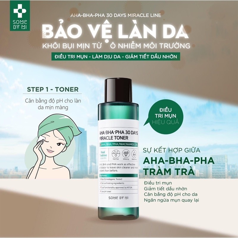 Some By Mi - Nước Hoa Hồng Mụn AHA 150ML
