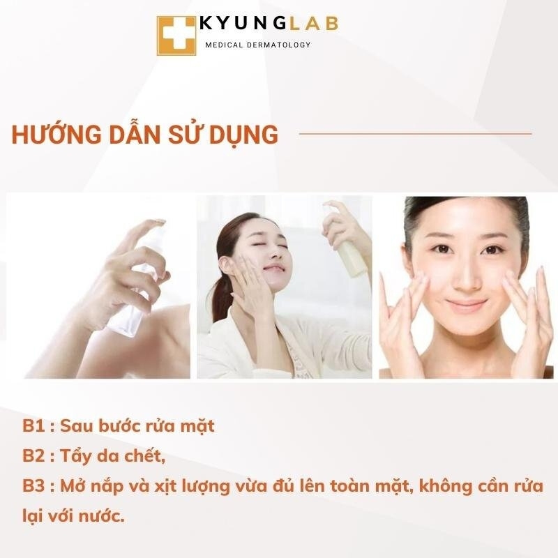 Xịt Khoáng Tế Bào Gốc Dưỡng ẩm Kyung Lab PDRN Therapy Mist 150ml làm dịu da tức thì.-hàn