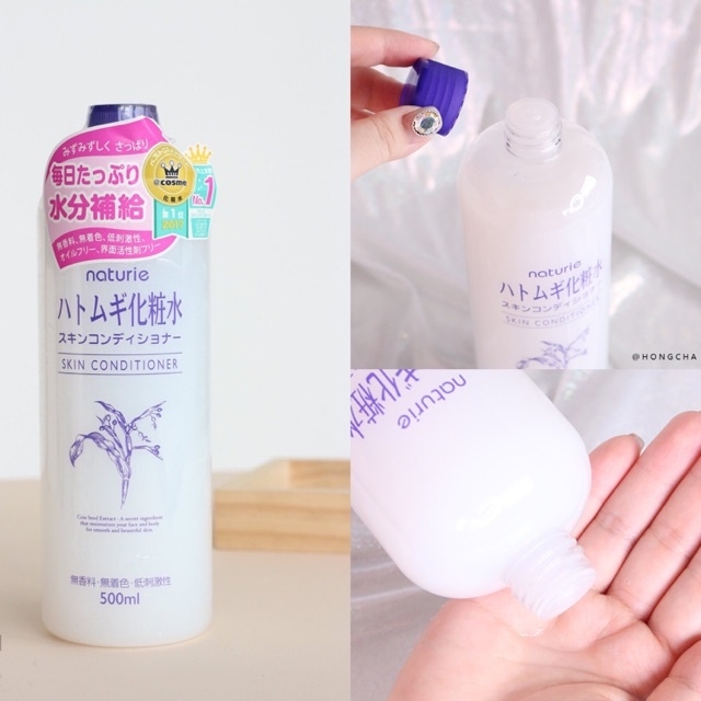 Nước hoa hồng ý dĩ Hatomugi -500ml Nhật bản