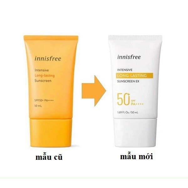 Kem chống nắng Innisfree - Long Lasting 50ml-HÀN