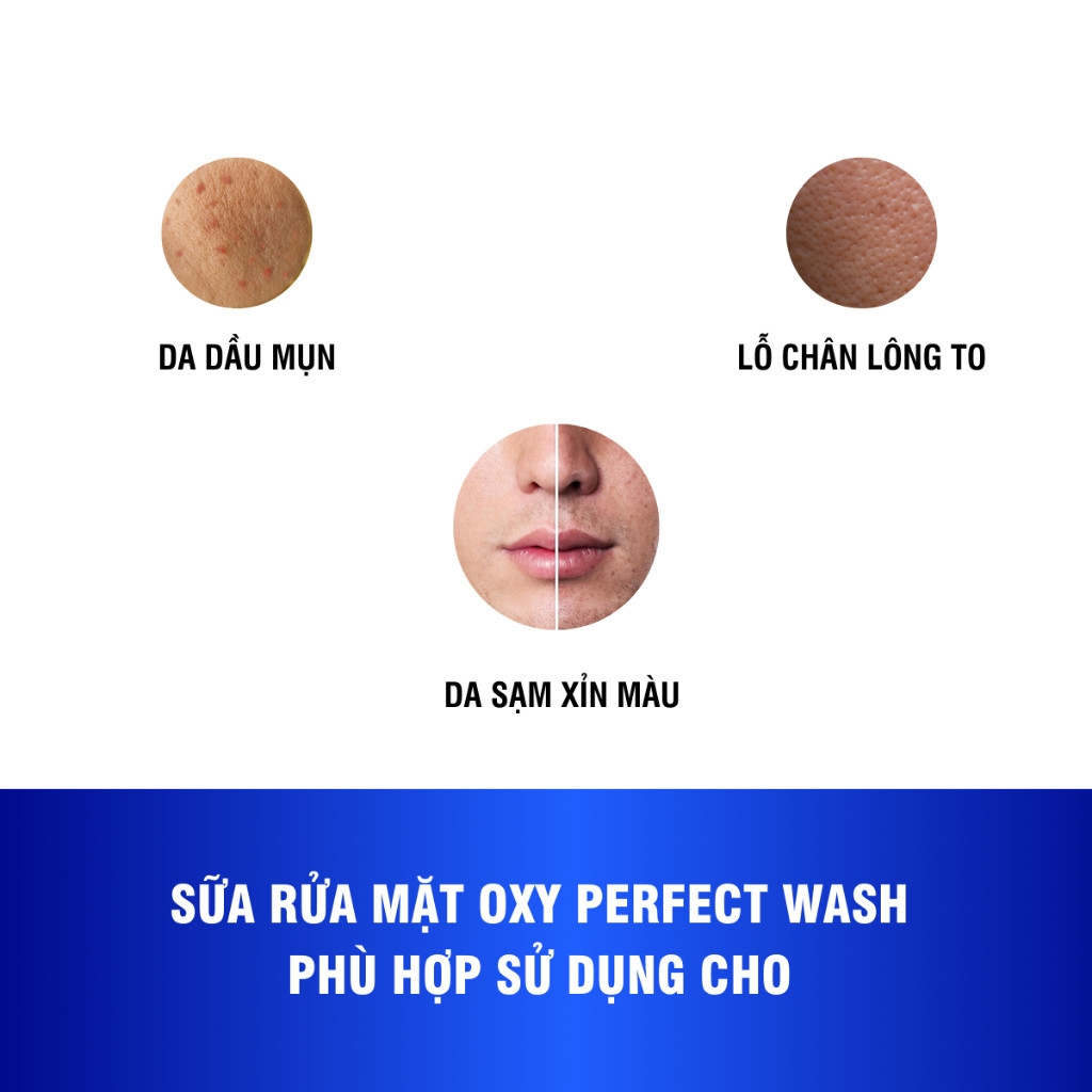 Sữa rửa mặt dành cho nam ==>> Oxy của Nhật Bản
