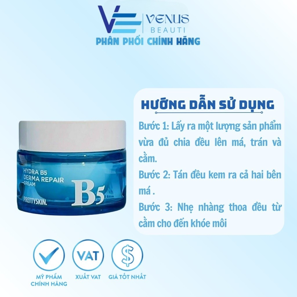Kem dưỡng phục hồi b5 pretty skin-hàn