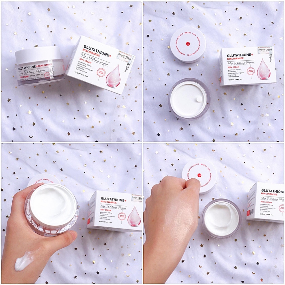 Kem trắng da 7day Whitening Program Glutathione 700 V- MẪU MỚI-hàn
