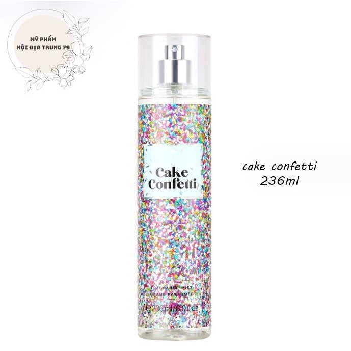 Xịt thơm toàn thân body mist 236ml hương trái cây thơm ngát