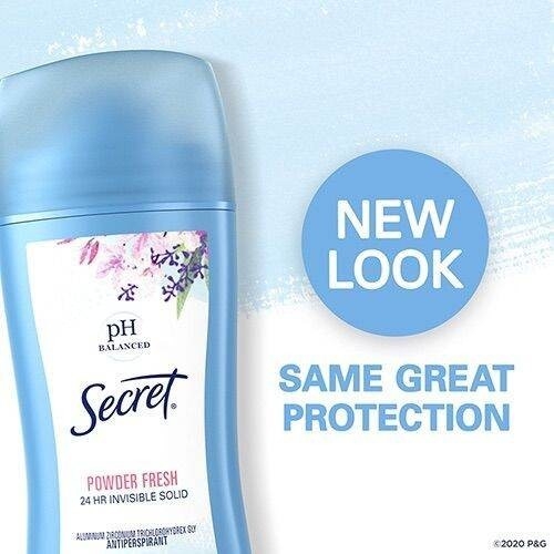 Sáp Lăn Khử Mùi PH Secret - Powder Fresh 76g