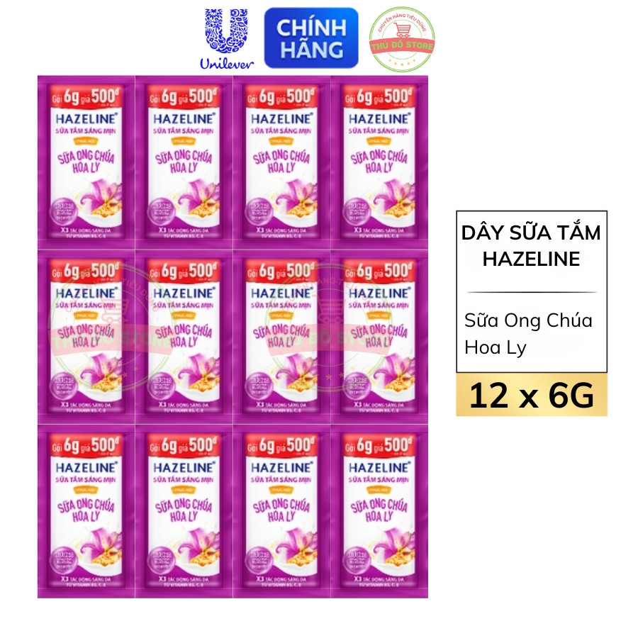 Sữa tắm dưỡng da Hazeline 1Kg (Chai)