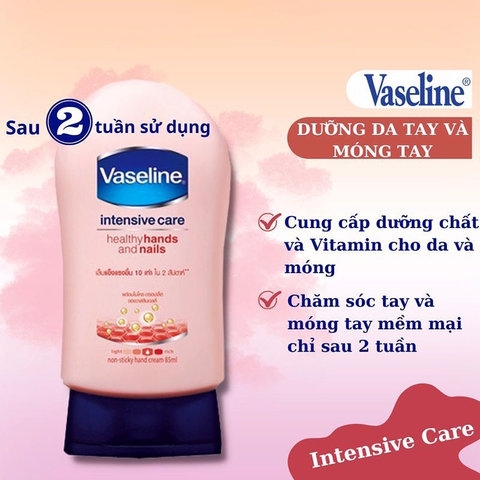 KEM DƯỠNG DA TAY VÀ MÓNG VASELINE INTENSIVE CARE THÁI LAN 85G - GDN