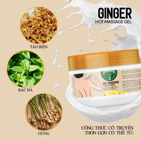 GEL MASSAGE CAO GỪNG WAZZI