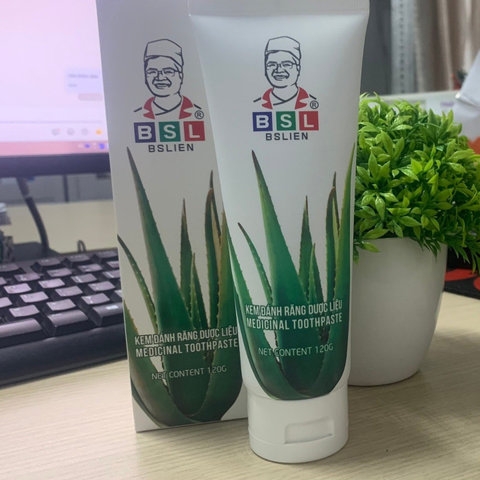 KEM ĐÁNH RĂNG DƯỢC LIỆU MEDICINAL TOOTHPASTE 120G-BÁC SĨ LIÊN