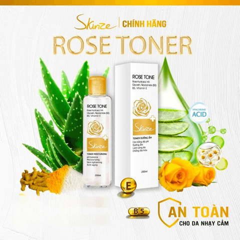 NƯỚC HOA HỒNG TONER SKINZE MOISTURIZING DÀNH CHO DA KHÔ VÀ DA THƯỜNG