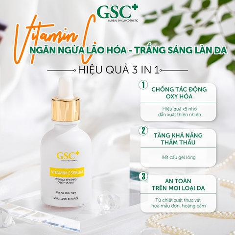 TINH CHẤT VITAMIN C SERUM 50ML - GSC