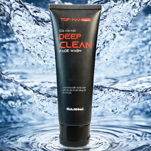 SỮA RỬA MẶT DEEP CLEAN 100ML CHIẾT XUẤT CÂY PHỈ, NGĂN MỤN, CÂN BẰNG PH, DƯỠNG ẨM DA - MỸ PHẨM LAN ANH