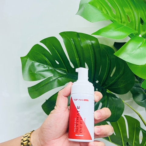 BỌT VỆ SINH NAM TOP-MAN 100ML CHIẾT XUẤT THIÊN NHIÊN, HƯƠNG THƠM NAM TÍNH QUYẾN RŨ - MỸ PHẨM LAN ANH