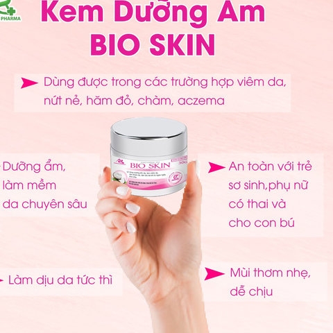 KEM DƯỠNG ẨM BIOSKIN 30G- DƯỢC AVIPHAR