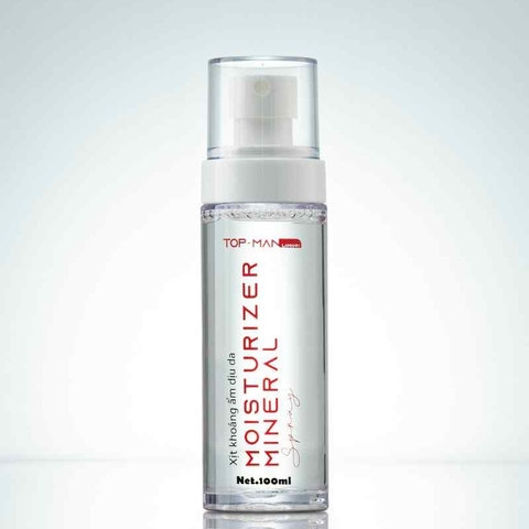XỊT KHOÁNG CẤP ẨM TOP-MAN 100ML THẨM THẤU NHANH CẤP ẨM TỨC THỜI, THÀNH PHẦN TỪ THIÊN NHIÊN - TOP-MAN LANANH
