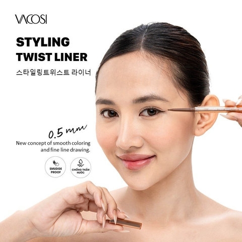 GEL KẺ MẮT KHÔNG LEM VM26 VACOSI