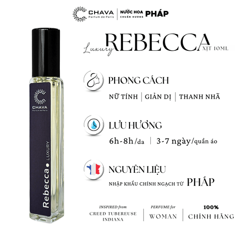 COMBO QUÀ TẶNG] 1 NƯỚC HOA LUXURY 50ML + 1 NƯỚC HOA LUXURY 10ML - CHAVA