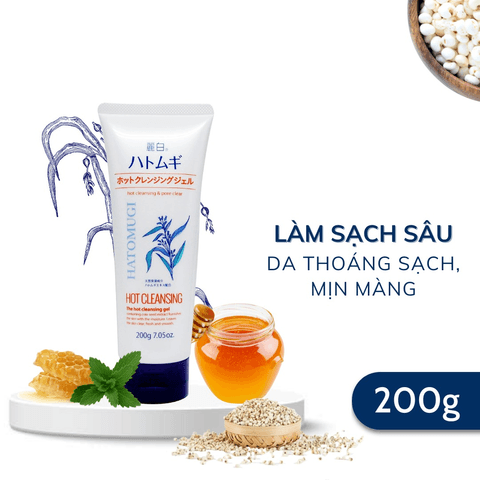 GEL TẨY TRANG NÓNG HOT CLEANING 200G-HATOMUGI