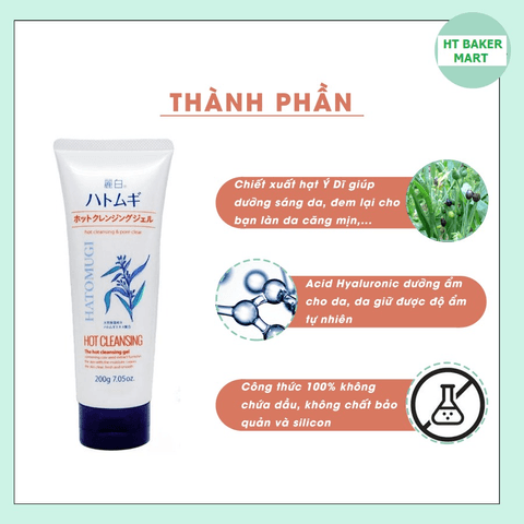 GEL TẨY TRANG NÓNG HOT CLEANING 200G-HATOMUGI