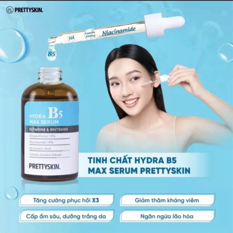 SERUM B5 PHỤC HỒI, TINH CHẤT DƯỠNG TRẮNG DA HYDRA B5 50ML/CHAI - PRETTYSKIN