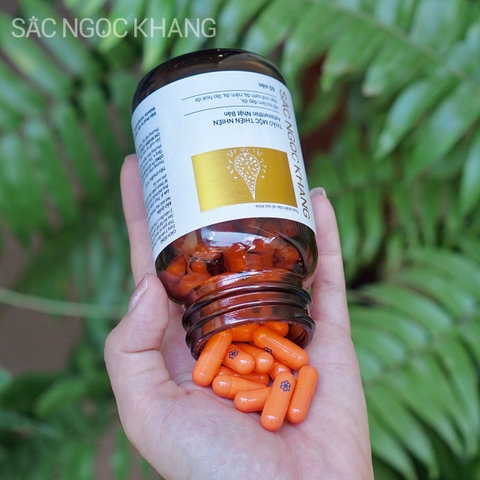 BỘ DƯỠNG DA MỜ NÁM (KEM CHỐNG NẮNG SA MẠC + SẮC NGỌC KHANG VI TẢO LỤC 60V + KEM ĐÊM 10G)- SẮC NGỌC KHANG
