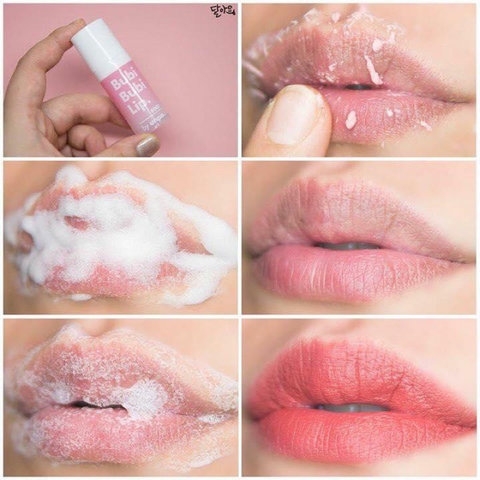TẨY BÀO CHẾT SỦI BỌT CHO MÔI, LÀNH TÍNH, SIÊU MỀM MÔI UNPA BUBI BUBBLE LIP SCRUB 10ML - GDN