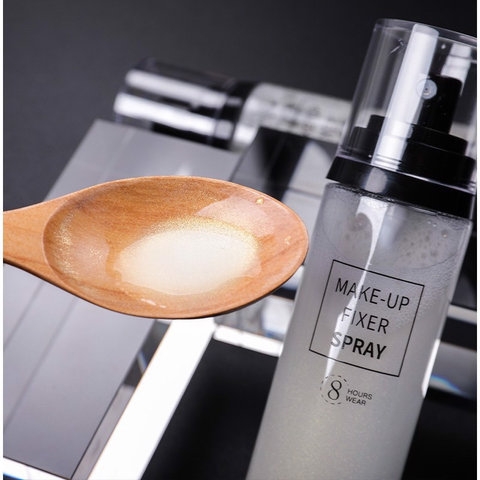 XỊT KHÓA NỀN HANUMU MAKE UP FIXED SPRAY LÂU TRÔI KIỂM SOÁT DẦU TRÊN DA ÁNH NHŨ LỚP TRANG ĐIỂM - GDN