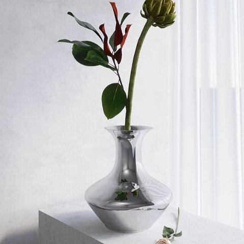 BÌNH HOA INOX 304 DECOR CẮM HOA TRANG TRÍ -