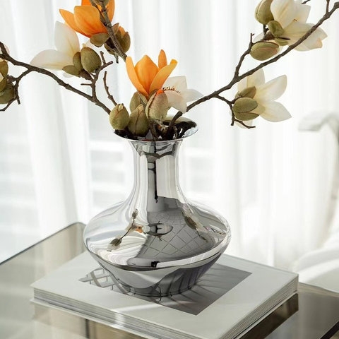 BÌNH HOA INOX 304 DECOR CẮM HOA TRANG TRÍ -