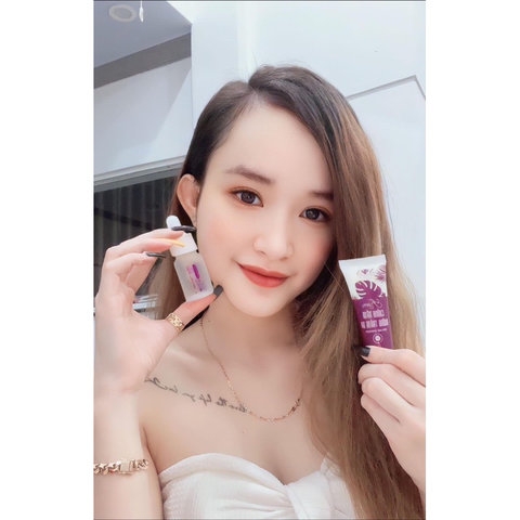 SERUM WHITE SK SON COSMETIC CHÍNH HÃNG, TINH CHẤT DƯỠNG DA TRẮNG SÁNG MỊN - GDN