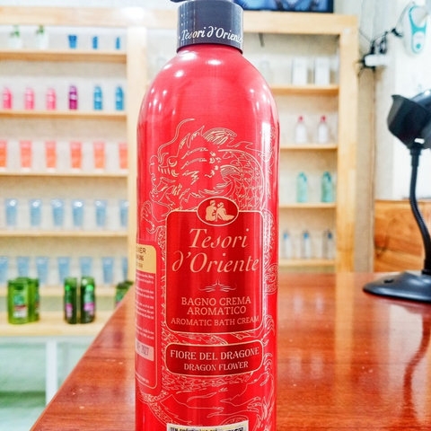 SỮA TẮM NƯỚC HOA TESORI D'ORIENTE Ý CHÍNH HÃNG 500ML HƯƠNG THƠM LƯU TRỮ CẢ NGÀY KÈM VÒI -PHƯƠNG THỦY MART