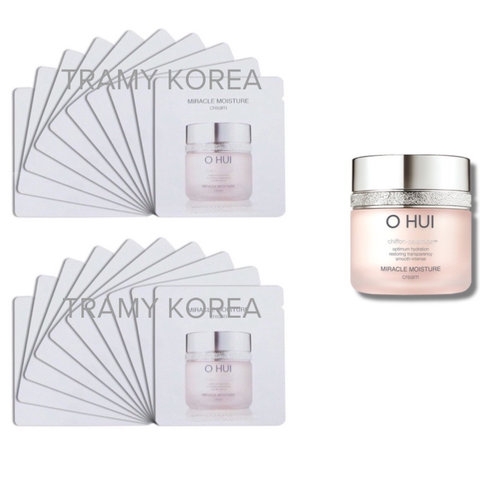 GÓI SAMPLE KEM OHUI DƯỠNG ẨM CHUYÊN SÂU TRẮNG HỒNG CĂNG BÓNG VÀ SĂN CHẮC 1ML - OHUI