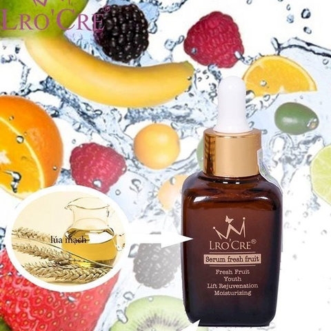 SERUM TRÁI CÂY FRESH FRUIT LRO'CRE DƯỠNG SÁNG CHỐNG LÃO HÓA, SE KHÍT LỖ CHÂN LÔNG - MỸ PHẨM 24H