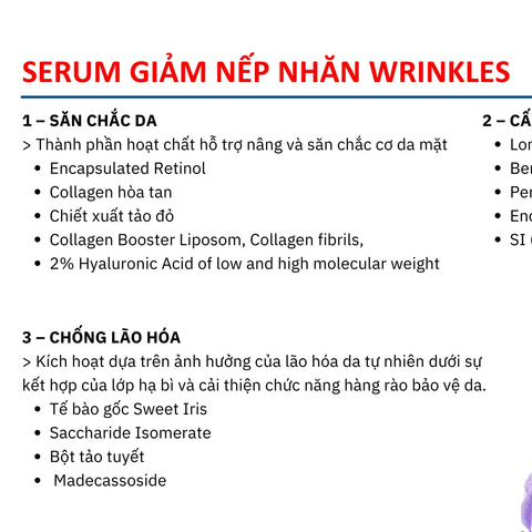 [MUA10TẶNG1] CM_BRIDGE- SERUM GIẢM NẾP NHĂN WRINKLES 15ML- SWISSFORCE