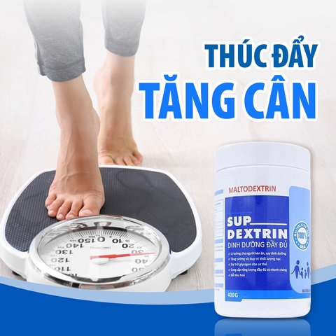 BỘT MALTODEXTRIN SUPDEXTRIN (400G) BỔ SUNG DINH DƯỠNG VÀ NĂNG LƯỢNG CAO CHO NGƯỜI GẦY YẾU, SUY DINH DƯỠNG - NUTRI MIỀN NAM