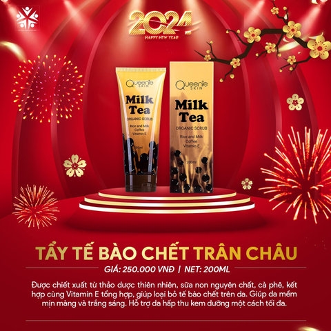 TẾ BÀO CHẾT MILK TEA 200ML - QUEENIE SKIN