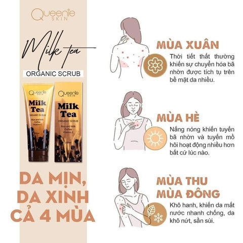 TẾ BÀO CHẾT MILK TEA 200ML - QUEENIE SKIN