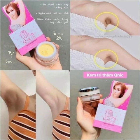 KEM KHỬ THÂM NÁCH MÔNG QNIC CARE THÁI LAN CHÍNH HÃNG 15G-KT1