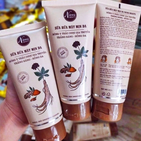 SỮA RỬA MẶT ĐÔNG Y LỚN 80G NICOS - GDN